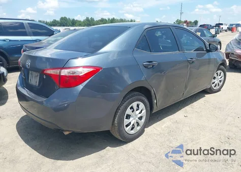 2018 Toyota Corolla L z USA, uszkodzony, nr VIN 2T1BURHE8JC996706